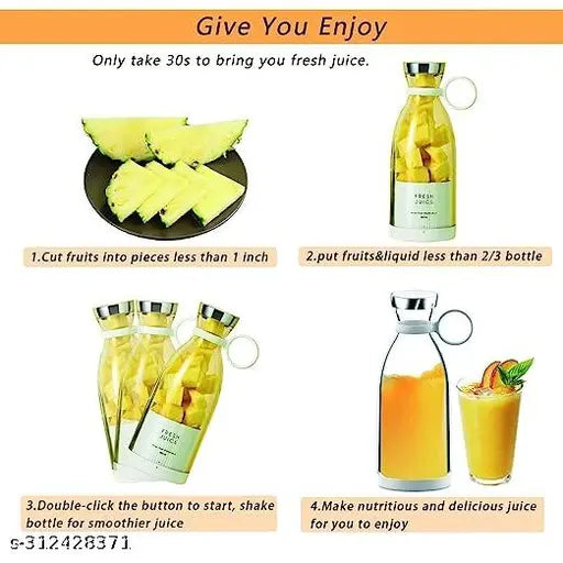Portable Electric Juicer Bottle