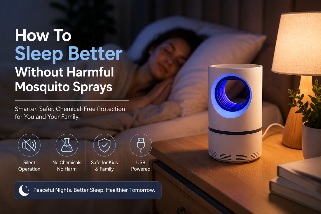 How To Sleep Better Without Harmful Mosquito Sprays