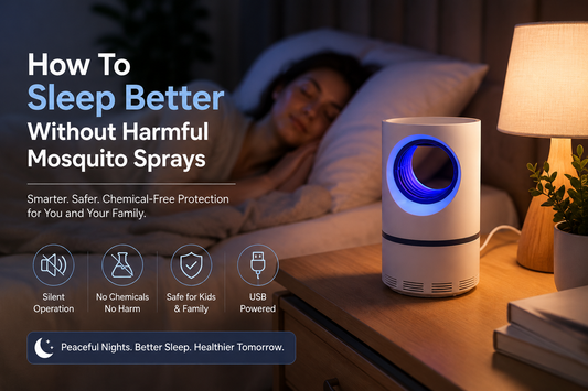 How To Sleep Better Without Harmful Mosquito Sprays