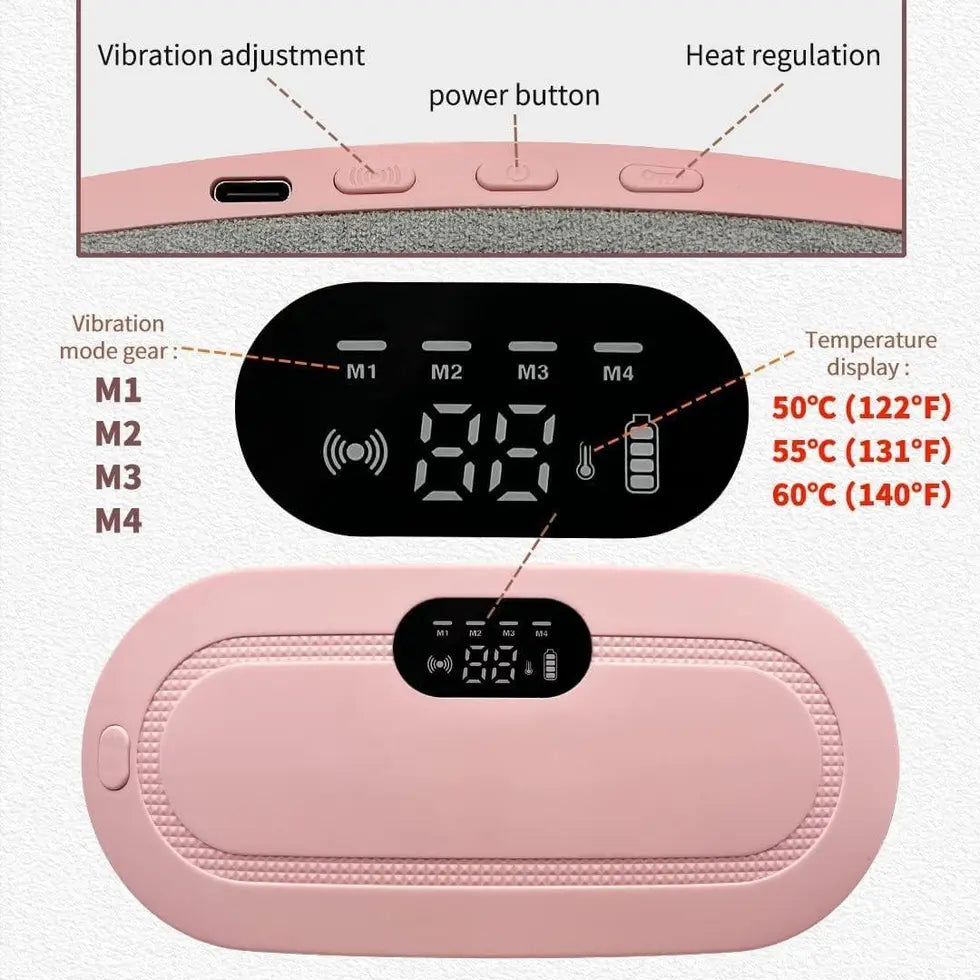 Portable Cordless Menstrual Heating Pad for Instant Pain Relief